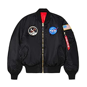 【中古】【輸入品・未使用】Alpha IndustriesメンズNASA アポロMA - 1ボンバージャケット US サイズ: Small カラー: ブラック