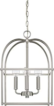 【中古】【輸入品・未使用】Capital Lighting 527542BN ホームプレイス - 4ライトロビー、ブラッシュドニッケル仕上げ｜スカイマーケットプラス