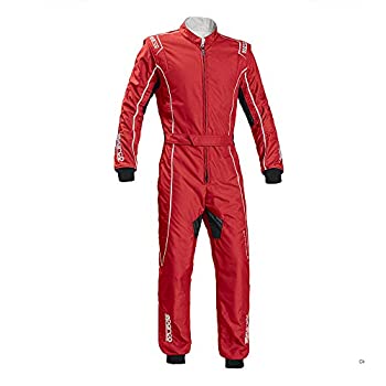 【中古】【輸入品・未使用】SPARCO (スパルコ) カートスーツ GROOVE KS-3 RED/WHITE サイズS 002334RSBI1S|スカイマーケットプラス