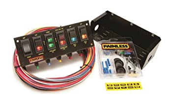 【中古】【輸入品・未使用】Painless Wiring 50302 レースカー 6スイッチパネル｜スカイマーケットプラス