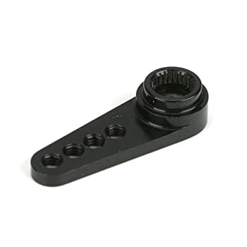 【中古】【輸入品・未使用】Dynamite 1/2 Machined Aluminium Servo Arm: Futaba Black|スカイマーケットプラス