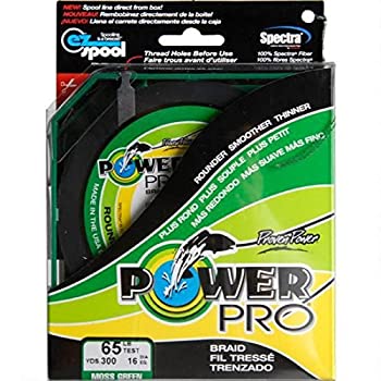 【中古】【輸入品・未使用】Power Pro Braided Spectra Line 40lb by 1500yds Green (6516)