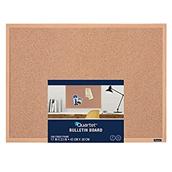 【中古】【輸入品・未使用】Quartet Wood Framed Cork Bulletin Board