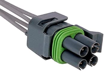 【中古】【輸入品・未使用】ACDelco PT127 GM Original Equipment 4-Way Male Black Multi-Purpose Pigtail