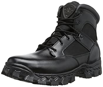 【中古】【輸入品・未使用】Rocky FQ0002167 (L) 6AlphaBlkleaWP MEDIUM 3 Duty Shoes Black|スカイマーケットプラス