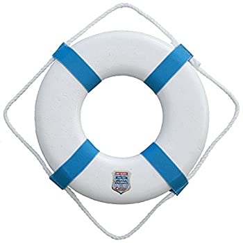 【中古】【インポート品・未当て嵌める】JIM BUOY P 20 Plastic Life Ring%ｶﾝﾏ% White%ｶﾝﾏ% 20 by Jim-Buoy