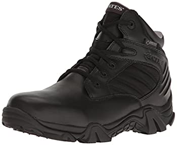 【中古】【インポート品・未当て嵌める】Bates GX-4 Gore-Tex 雨合羽ブーツ レディース%ｶﾝﾏ% 黒いこと%ｶﾝﾏ% 24.5