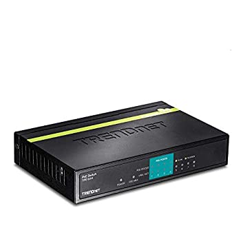 【中古】【インポート品・未当て嵌める】TRENDnet PoE 8界面取り替えっこ（4xPoE+4x10/100） TPE-S44 [並行輸入品]