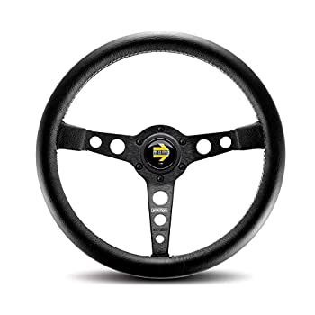 【中古】【輸入品・未使用】MOMO PRO35BK2B Prototipoブラック350 mmレザーステアリングホイール｜スカイマーケットプラス