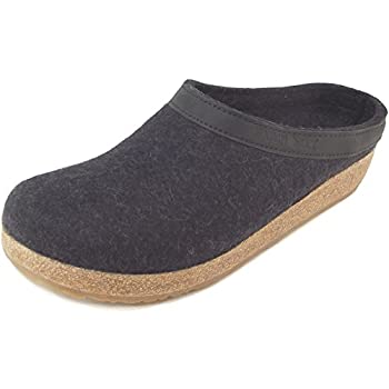 【中古】【インポート品・未当て嵌める】Haflinger Torben 713001、メンズ家庭用スリッパ - 薄墨色-TR-EA 靴-その他