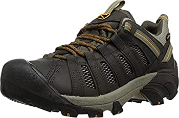 【中古】【輸入品・未使用】KEEN (キーン) トレッキングシューズ Mens Voyageur BlackOlive/IncaGold US11 (約29cm)