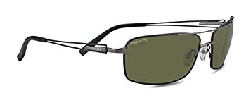 【中古】【輸入品・未使用】SERENGETI DANTE SUNGLASSES (POLARIZED 555NM LENS SHINY GUN TANNERY FRAME)｜スカイマーケットプラス