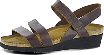 【中古】【インポート品・未当て嵌める】Naot Footwear レディース ケイラサンダル%ｶﾝﾏ% バッファローレザー。%ｶﾝﾏ% 9-9.5 その他-靴