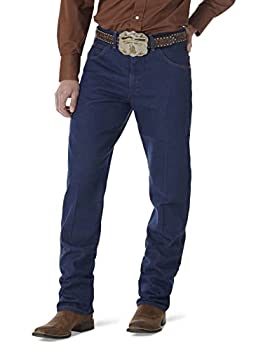 【中古】【輸入品・未使用】Wrangler リラックスフィットジーンズ メンズ オリジナルカウボーイカット US サイズ: 38W x 32L カラー: ブルー