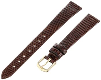 【中古】【輸入品・未使用】hadley-romaレディースlsl700rb-130?13-mmブラウンGenuine Java Lizardレザー時計ストラップ|スカイマーケットプラス