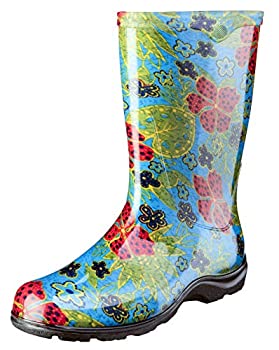 【中古】【輸入品・未使用】Sloggers Women\'s Rain And Garden Rubber Boot-SZ 7 MID-BLUE TALLBOOT (並行輸入品)