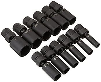 【中古】【輸入品・未使用】Grey Pneumatic 1212UD 0.38 in. Drive 12 Pc. Deep Length Fract. Univ. Set