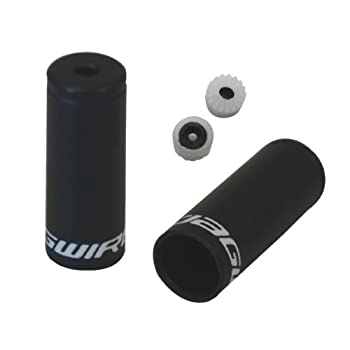 【中古】【輸入品・未使用】Jagwire(ジャグワイヤー) Sealed End Caps 4.5mm ブラック BOT112BJ