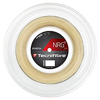 【中古】【インポート品・未当て嵌める】Tecnifibre(テクニファイバー) NRG2(エヌアールジースクエア) 渦状文 200 m