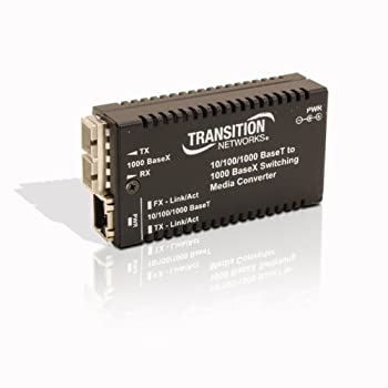 【中古】【インポート品・未当て嵌める】Transition Stand-Alone - Fiber media converter - GigE - 10Base-T%ｶﾝﾏ% 1000Base-LX%ｶﾝﾏ% 100Base-TX%ｶﾝﾏ% 1000Base-T - RJ-45 / SC single-m