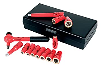 【中古】【輸入品・未使用】Wiha 31390 1/4-Inch Drive Socket Set%ｶﾝﾏ% Inch%ｶﾝﾏ% Insulated%ｶﾝﾏ% 13 Piece by Wiha