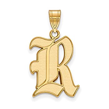 【中古】【輸入品・未使用】Rice Large (3?/ 4インチ) ペンダント(14?Kイエローゴールド)