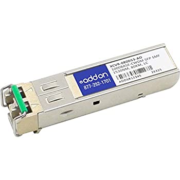【中古】【輸入品・未使用】Add On XCVR-080D53-AO Ciena Comp Taa Sfp Lc Xcvr