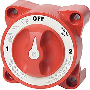 【中古】【輸入品・未使用】青い海 - オルタネータフィールド切断を使用するシステムEシリーズバッテリースイッチ（3ポジション）