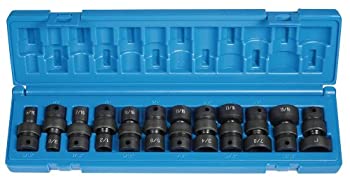 【中古】【輸入品・未使用】Grey Pneumatic 1212U 0.38 in. Drive 12 Pc. 6 Pt. Standard Length Frac. Univ. Set
