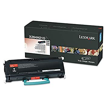 【中古】【インポート品・未当てはめる】Lexmark - High Yield - black - original - toner cartridge - for X264dn%ｶﾝﾏ% 363dn%ｶﾝﾏ% 364dn%ｶﾝﾏ% 364dw