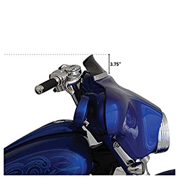 【中古】【輸入品・未使用】Klock Werks フレア 1996-2013 FLH用 (3.5インチ ブラック)