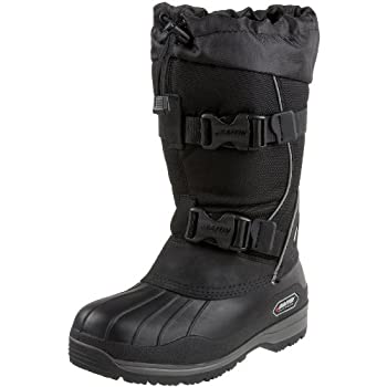 【中古】【インポート品・未当て嵌める】Baffin Impact レディース スノーブーツ%ｶﾝﾏ% 001 - 黒いこと。%ｶﾝﾏ% 10