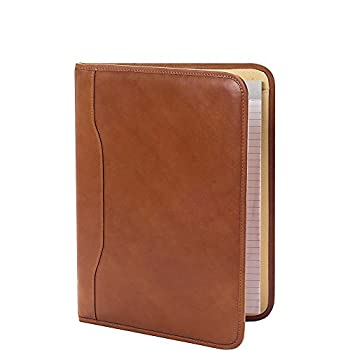 【中古】【インポート品・未当て嵌める】Clava Leather トスカーナなめし革 か細い パッドフォリオ タン