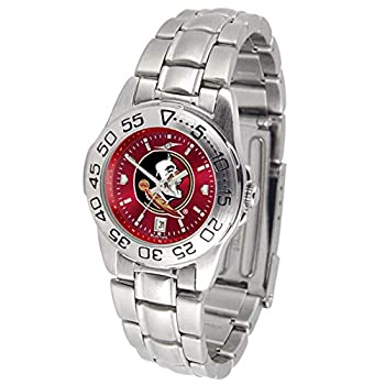 【中古】【輸入品・未使用】レディース スポーツ スチール アノクローム Links Make Watch Adjustable フロリダステイト・セミノールズ