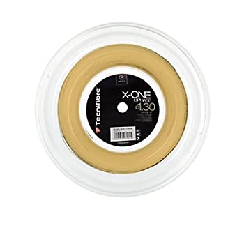 【中古】【インポート品・未当て嵌める】Tecnifibre X-one Biphase 16g Tennis String Natural - Reel [Misc.]