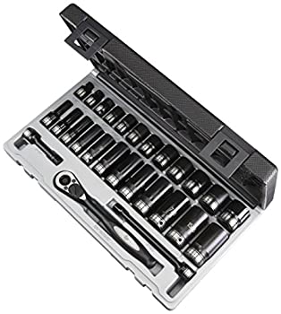 【中古】【輸入品・未使用】Grey Pneumatic 81627RD 0.38 in. Drive 27pc Fract. Std And Deep Duo-Socket Set - 6 Pt.｜スカイマーケットプラス