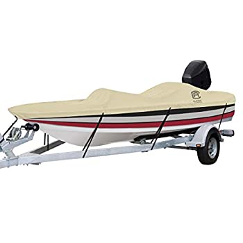 【中古】【輸入品・未使用】Classic Accessories DryGuard 高耐久 防水ボートカバー バスボート用 長さ14~16フィート 最大幅90インチ