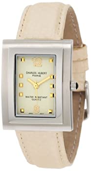 【中古】【輸入品・未使用】Charles-Hubert- Paris Mens Stainless Steel Case Quartz Watch #3651-C｜スカイマーケットプラス