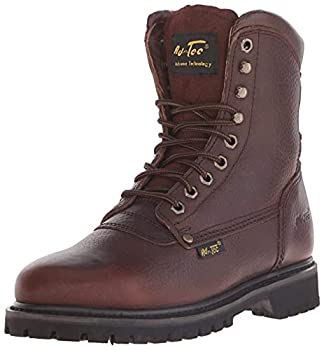 【中古】【インポート品・未当てはめる】AdTec Men\u0027s 8 Inch Work Boot%ｶﾝﾏ% Brown%ｶﾝﾏ% 8.5 M US