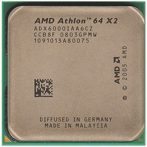 【中古】【インポート品・未当てはめる】AMD Athlon 64 x2 6000 + ウィンザー家 3.0 GHz 2 x 1 MB l2 現ナマソケット am2 125 W デュアルコアプロセッサ