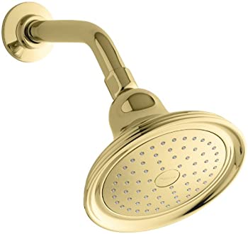 【中古】【輸入品・未使用】Kohler K-10391-AK-PB Devonshire Single-Faucet Katalyst Showerhead%カンマ% Vibrant Polished Brass