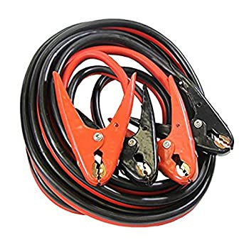 【中古】【輸入品・未使用】FJC 45244 600アンペア定格のオウムの口型クランプ付き2ゲージブースターケーブル 20フィート