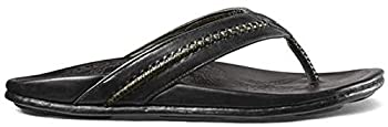 【中古】【輸入品・未使用】Olukai Men's Mea Ola Sandals Black/Black Size 9|スカイマーケットプラス