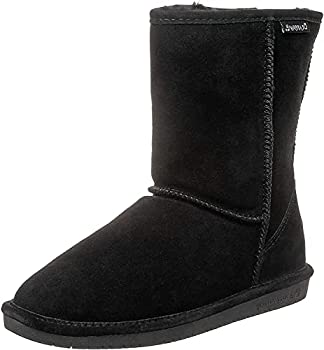 【中古】【インポート品・未当て嵌める】BEARPAW ショートスノーブーツ レディース US 大きさ: 7 B(M) US 色つや: 黒いこと [並行輸入品]