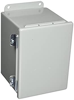 【中古】【輸入品・未使用】Hoffman A8066CH Jボックス NEMA 12 ヒンジカバー スチール 8.00インチ x 6.00インチ x 6.00インチ グレー