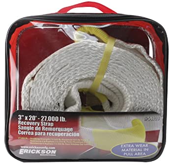 【中古】【輸入品・未使用】Erickson Mfg. LTD.59700Recovery Tow Strap-3%ﾀﾞﾌﾞﾙｸｫｰﾃ%X20' RECOVERY STRAP (並行輸入品)