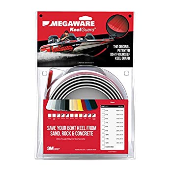【中古】【インポート品・未当て嵌める】Megaware KeelGuard猪牙キールプロテクター 4-Feet
