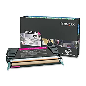 【中古】【インポート品・未当てはめる】LEXMARK RET PROG TNR CART MAG C734A1MG