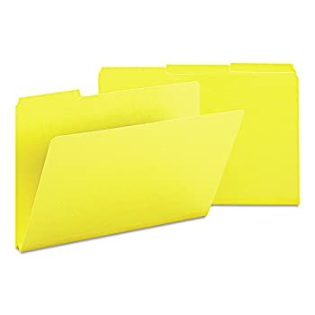 【中古】【輸入品・未使用】Smeadリサイクルフォルダ、1インチ拡張、1?/ 3カットTopタブ、法的、イエロー、25?/ボックス｜スカイマーケットプラス