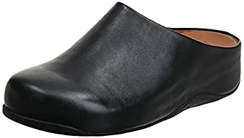 【中古】【輸入品・未使用】FitFlop Women's Shuv Leather%ｶﾝﾏ% Black%ｶﾝﾏ% 7 M (B)